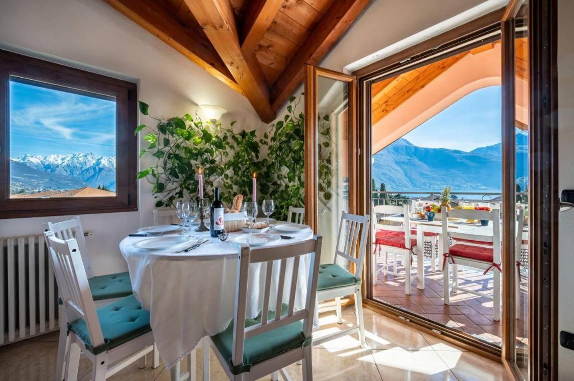 Art Music House Lake Como Dongo Bagian luar foto